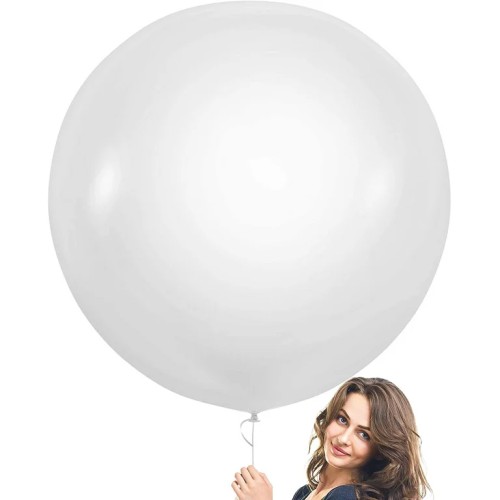 Latex balloon «giant white»
